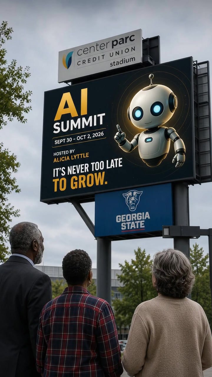 AI learning event visual